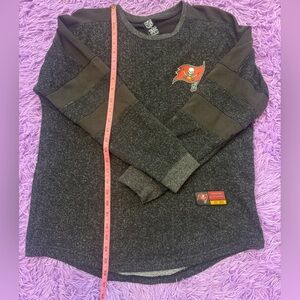 NFL Tampa Bay Buccaneers Dark Gray/black sweatshirt. Sz S.